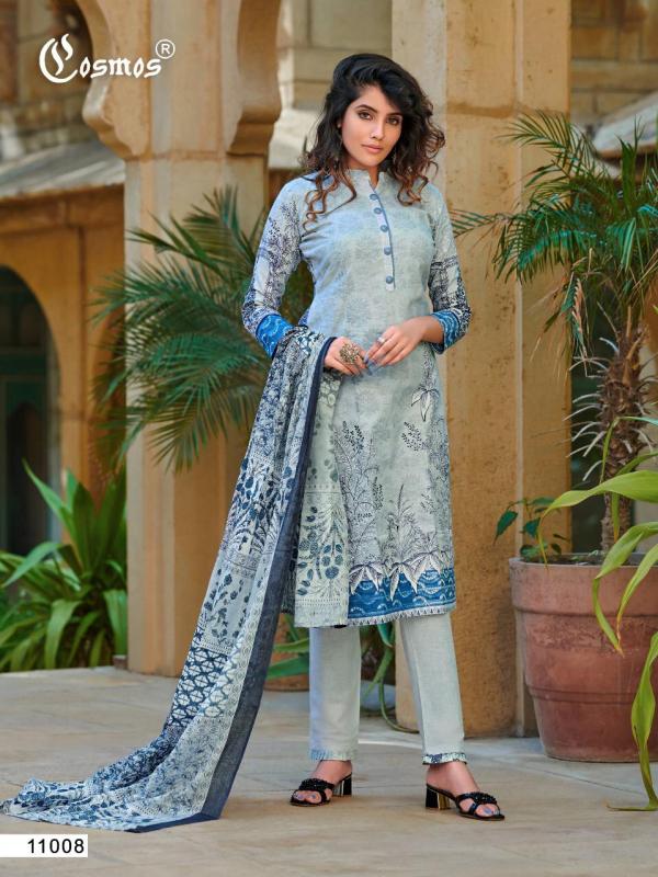 Cosmos Noor Printed Lawn 2-Cotton-Designer-Dress-Materials